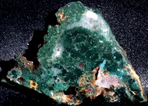 N-26 ~ Losa delgada de ágata musgo verde de 1,0 oz ~ India - Imagen 1 de 10