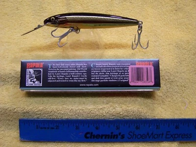 3 of a kind Vintage Rapala Lures              INOX MAGNUM Stainless Steel  - Image 1 of 3