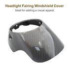 Headlight Fairing Windshield Cover For CB150 Bonneville T100 Monster Carbon.