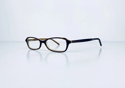 Gafas rectangulares Coach Tortoise naranja transparente Lucite Lizzie 46 16 135 Foto 1 de 4