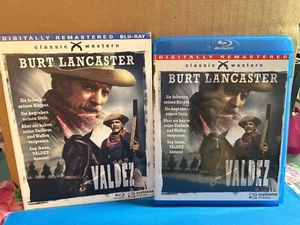 Valdez, Burt Lancaster, w/slip cover Digitally remastered blu-ray, pre-owned - Picture 1 of 3