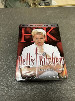 HELLS KITCHEN: SEASONS 1-4 LIMITED COLLECTORS...