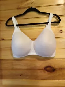 Leading Lady 5042 White Brigitte T-Shirt Bra, Lightly Padded, Wireless - Sz 40F - Picture 1 of 7