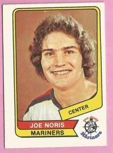 1976-77 OPC O-Pee-Chee WHA Hockey Card #46 Joe Noris San Diego Mariners *A8