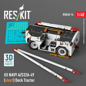 1/48 ResKit RSK48-0014 US NAVY A/S32A-49 (short) Deck Tractor (3D Printed model - Picture 1 of 1
