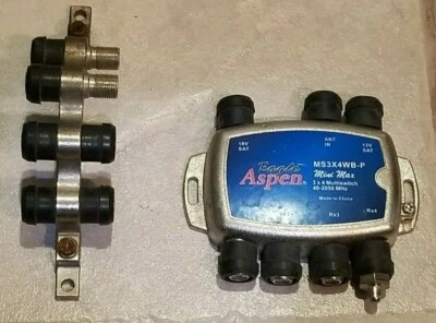 Directv Approved Eagle Aspen DTV3x4 & Eagle Quad Ground Block - Image 1 of 3