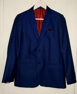 Kids Boys Suits 13 Years Old (New In Condition Royal Blue 3 piece Set) - Picture 1 of 3