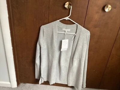 Verve Ami Women Gray Open Cardigan S Foto 1 de 4