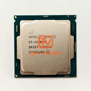 Intel Xeon E3-1240 v6 SR327 3.7GHz 4 Cores 8 Threads 72W LGA1151 CPU Processor - Picture 1 of 2