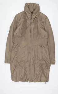 Creenstone Womens Beige Quilted Jacket Size 10 Zip - Picture 1 of 10