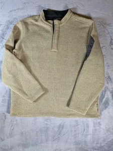ExOfficio Pullover Herren Extra Large Grün Fleece Viertel Druckknopf Stehkragen Reise - Bild 1 von 12