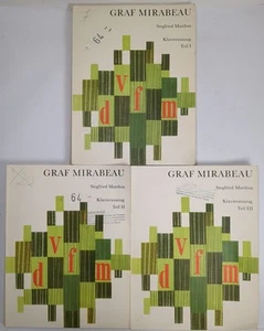 Noten: Graf Mirabeau Teil 1-3, Klavierauszug, Siegfried Matthus, dvfm, 3 Hefte - Bild 1 von 3