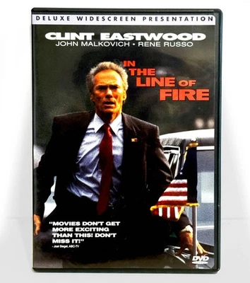 In the Line of Fire (DVD, 1993, Widescreen Special Ed) Like New ! Clint Eastwood - Image 1 of 3