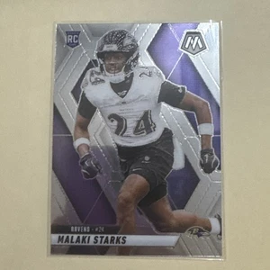 Panini Mosaic Malaki Starks #347 Rookie RC 2025 - Baltimore Ravens - Imagen 1 de 2