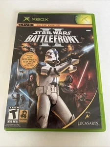 Star Wars: Battlefront II (Microsoft Xbox, 2005) CIB W/manual And Reg Card - Picture 1 of 8