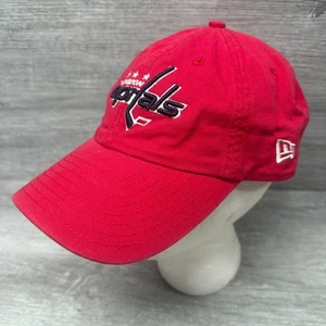 Gorra ajustable con tirantes New Era de Washington Capitals Hombres Mujeres NHL Hockey - Imagen 1 de 6