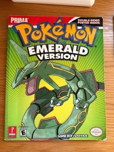 Nintendo POKEMON EMERALD 2005 PRIMA Official Game Guide, G Boy Advance No Poster - Picture 1 of 4