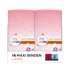 NEU PACKUNG! Camelia Maxi Binden Lang 16er 10PK x 16ST - (160ST) - Bild 1 von 4
