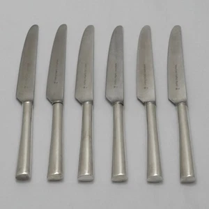 PRIDE By David Mellor Walker & Hall Silver Service Cutlery Six Dessert Knives - Picture 1 of 5