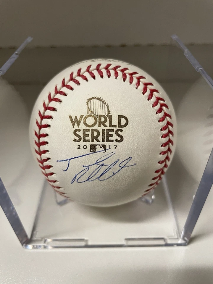 Josh Reddick 2017 Serie Mundial Juego Rawlings Béisbol Houston Astros Foto 1 de 2