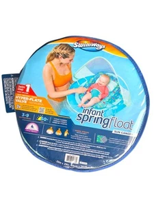 Swimways Infant Baby Spring Float With Sun Canopy - New - Picture 1 of 3