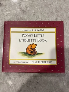 Winnie-The-Pooh: Pooh's Little Etiquette Book Inspired by A. A. Milne - 1995 HC - Picture 1 of 1
