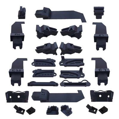 Kit Of Repairing Complete for Hood Fiat 500 Cabrio Fiat 500C 500 C 26 Pieces - Image 1 of 4