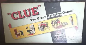 Original 1950 CLUE Spiel ~vollständig~ TOP Zustand! - Bild 1 von 7