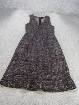 Vestido justo Madewell feminino malha pequena preto mistura de algodão - Imagem 1 de 4