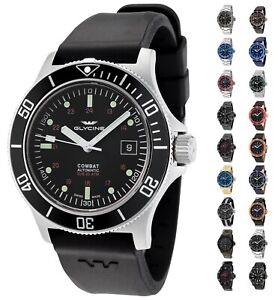 Glycine Men's Combat Sub Swiss Made Automatic 42mm Watch - Choice of Color
