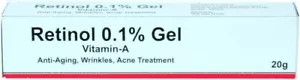 Retinol Gel 0.1 Vitamin a Repairs Fine Lines & Wrinkles, Scar Treatment, Anti-Ag - Picture 1 of 1