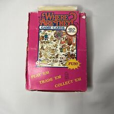 Where Are They? Game Cards 36 Factory Sealed Packs 1992 Kidsbooks Inc.