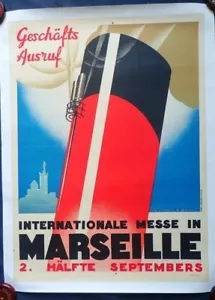 INTERNATIONALE MESSE in MARSEILLE FOIRE INTERNATIONALE~Jean-A. MERCIER~SAFIM - Imagen 1 de 6