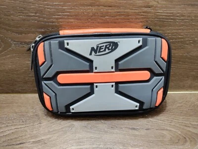 NERF Nintendo DS Naranja Negro Gris Viaje/Funda Protectora/- Cremallera Foto 1 de 3