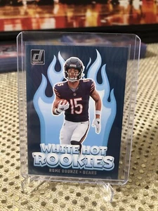 Rome Odunze 2024 Panini-Donruss Football White Hot Rookies - Picture 1 of 5
