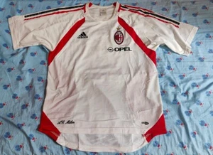 Maglia Allenamento Adidas AC Milan 2005 Bianca Match Worn Size M - Foto 1 di 9