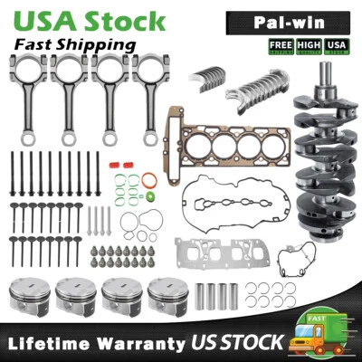 Juego de kit de revisión de motor para GMC Terrian Chevrolet Captiva 2012-2015 2,4 L Foto 1 de 4