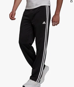 Adidas Youth Essentials Warm-up Zip Hem 3-stripes Tracksuit Pants - Size Y XL - Picture 1 of 6