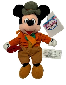 Disney Store BOB Cratchit Mickey Mouse Sitzsack Plüschtier Stofftier 9" Zoll neu mit Etikett NEU - Bild 1 von 3