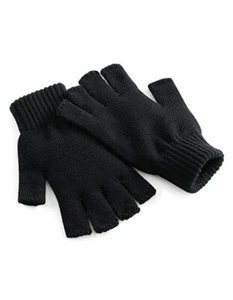 Beechfield Damen Herren Fingerless Handschuhe Fingerlos Gloves Winter - Bild 1 von 2