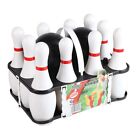 1 Set Bowling Set & Adults 2 Ball with 10 Pins for Family Kids and Adul