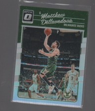 MATTHEW DELLAVEDOVA  2016-17 PANINI DONRUSS OPTIC HOLO SILVER PRIZMS CARD #8