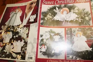 Leisure Arts Crochet Pattern 2679 Sweet Christmas Angels 6 designs - Picture 1 of 1