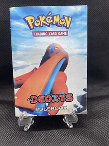 Vintage Pokemon Card (2005) Theme Deck Rules Insert: ex Deoxys RuleBook - Picture 1 of 7