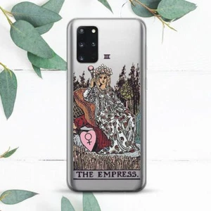 The Empress Tarot Card Clear Case For Samsung Note 20 S10 S20 S21 S22 S23 S24 FE - Picture 1 of 1