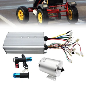 72V 3000W Bürstenloser Elektromotor Controller Go-kart ATV E-Bike Umbausatz Kit - Bild 1 von 24