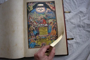 1630 - 2005 Matthew Merian Copper Bible German , Martin Luther trans, Facsimile - Picture 1 of 23