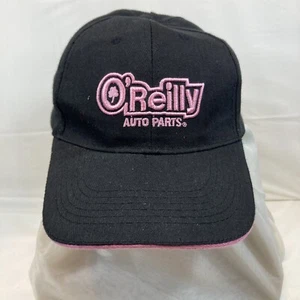 Oreilly Auto Parts Hat Black Pink Women’s Men’s Unisex Adjustable Baseball Cap - Picture 1 of 5