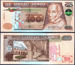 GUATEMALA 🇬🇹 PNEW* 100 QUETZALES* ND 26/02/2020* UNC GEM* USA SELLER - Picture 1 of 1
