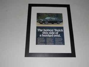 Framed Buick Grand National 1988 USA Muscle Car Regal Poster 13"x16" - Picture 1 of 2